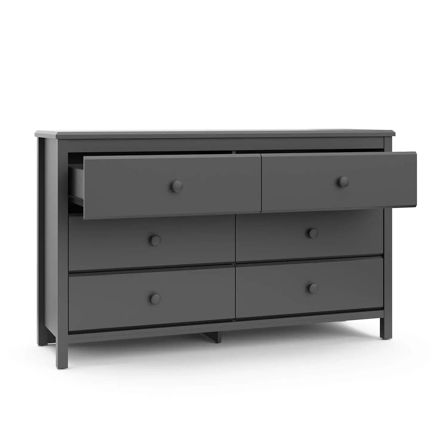 Alpine Gray 6 Drawer Dresser GREENGUARD Gold Certified from PriceLows™