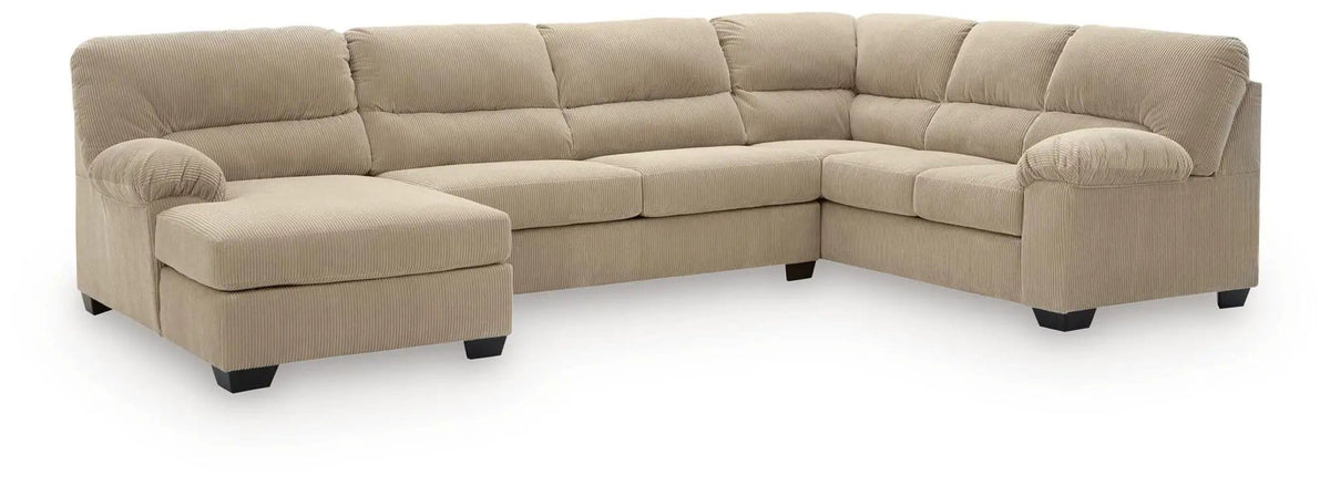 SimpleJoy 3 Piece Sectional | 3-Piece Set | Living Room Furniture | Living Room