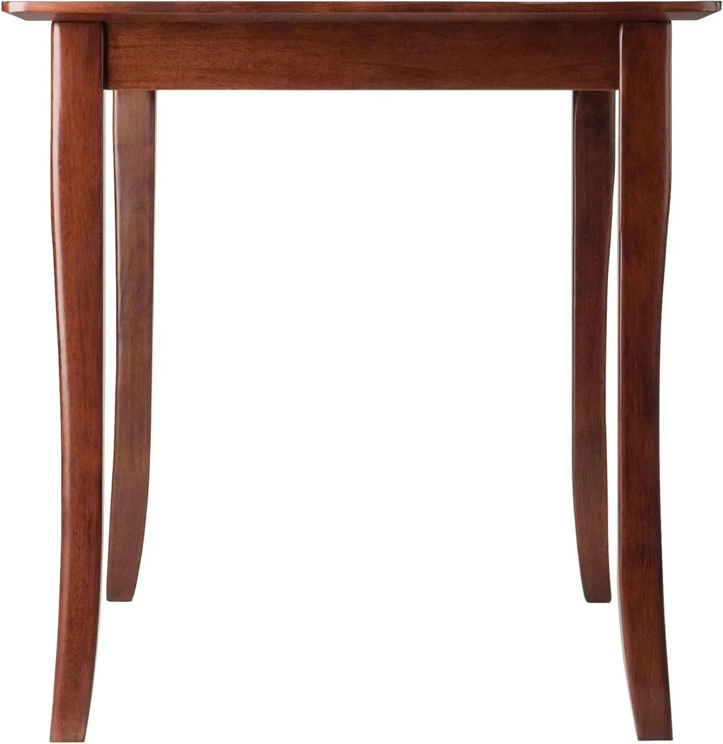 Inglewood Walnut Dining Table 47.24In Long 29.53In Wide from PriceLows™