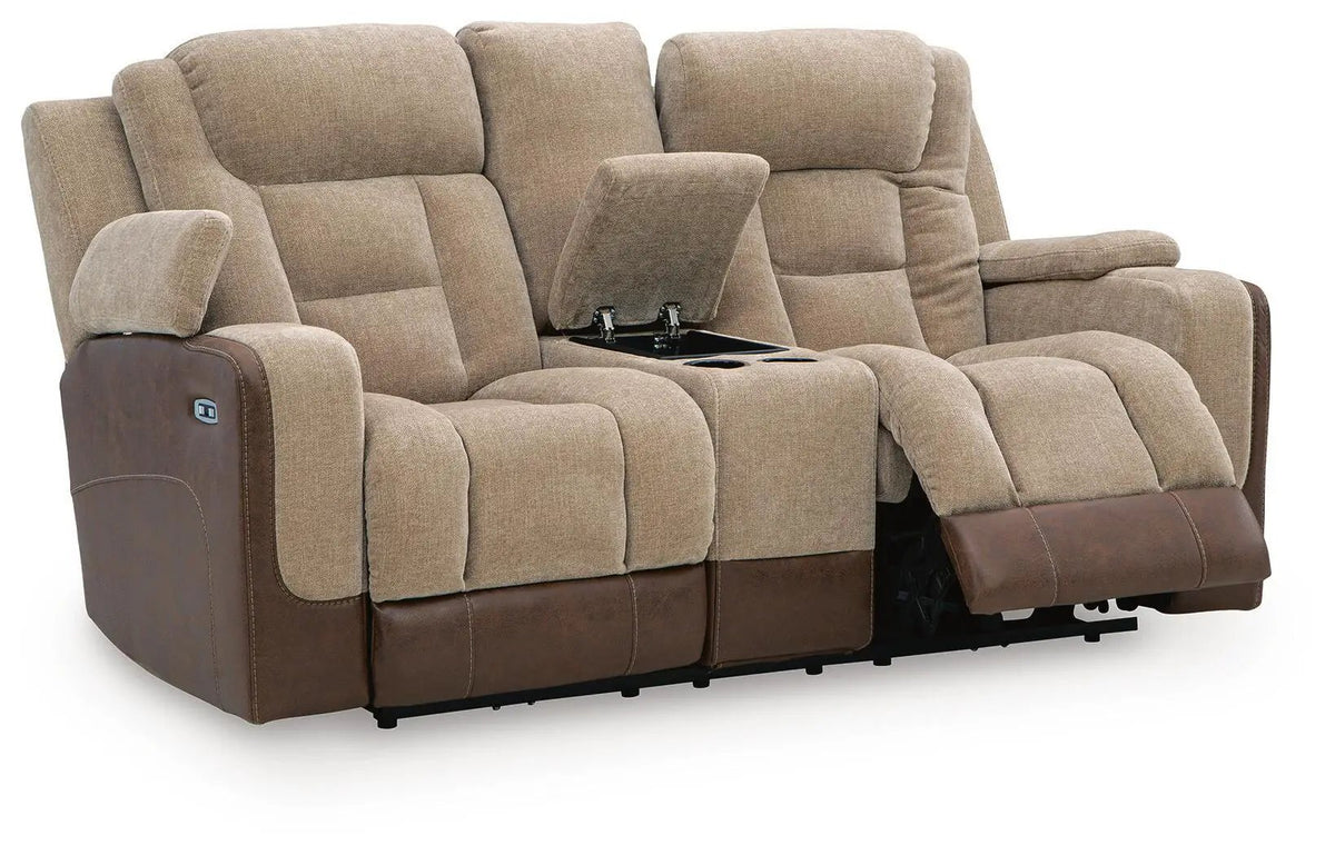 Power Reclining Loveseat | Zero Gravity | Adjustable Headrest