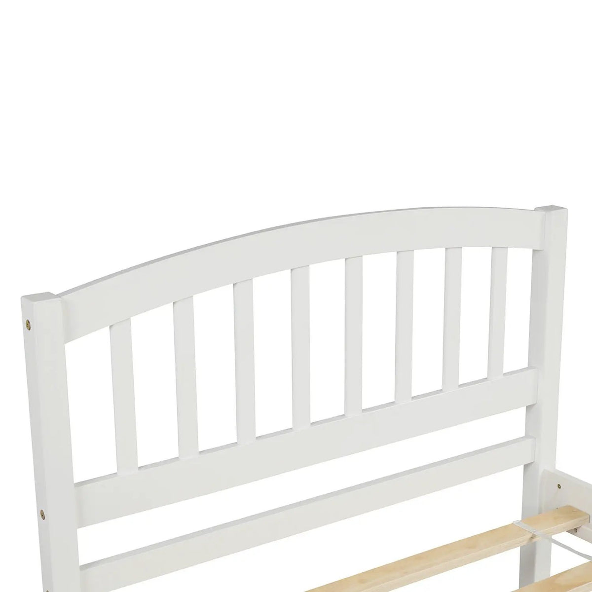 Wood Platform Bed Frame | Trundle Included | Minimalist Stylish Design | 37.5 Inch Height