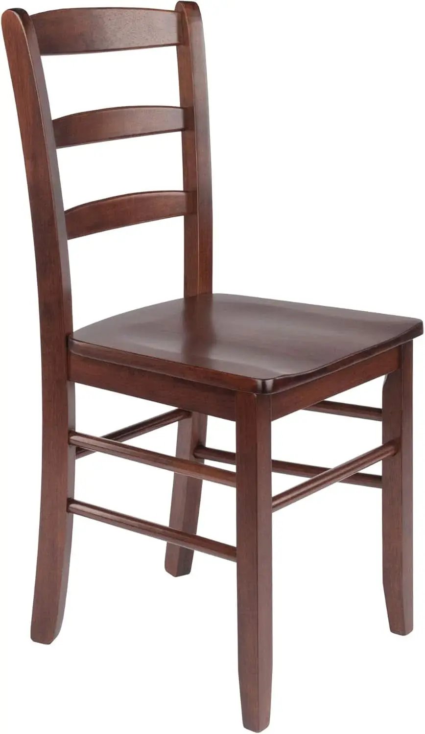 Walnut Ladder-Back Dining Chair Set for Dining Room from PriceLows™