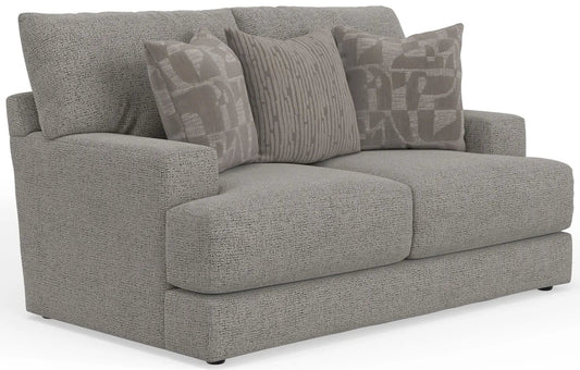 Zeke Loveseat | 70 x 44 x 41 in | Chenille & Fabric | Cloud