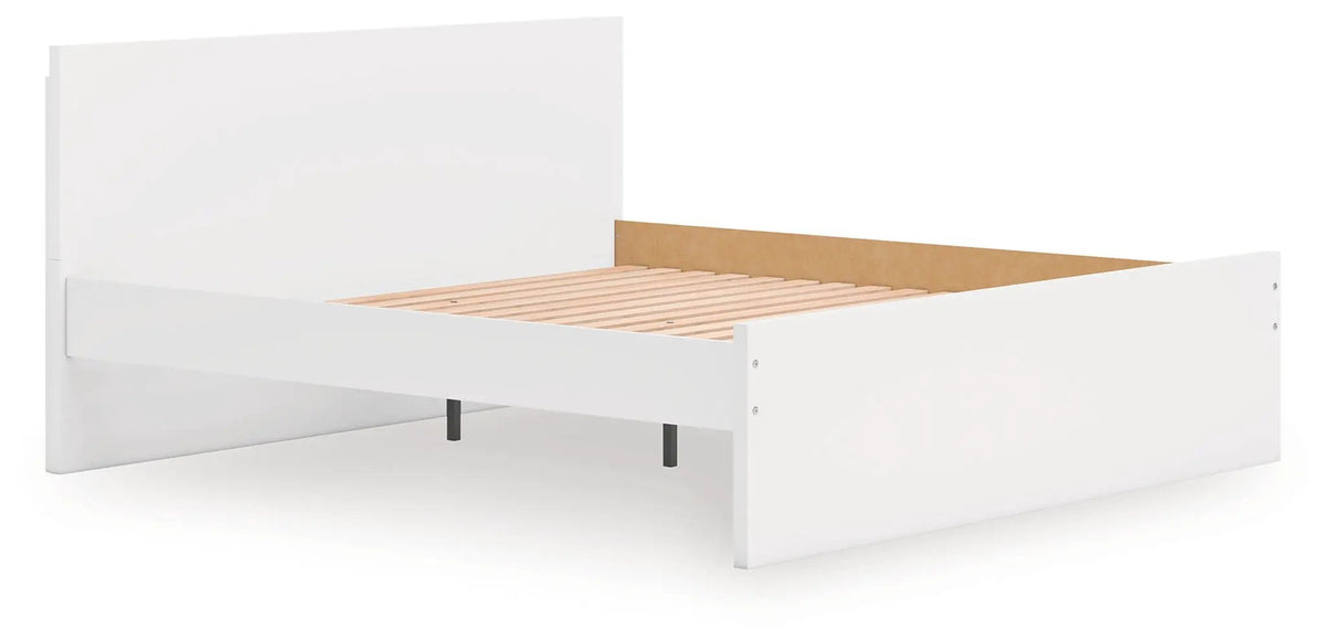 Onita Panel Platform Bed | Minimal Design | Ultra-Clean Lines | Easy-Elegant Solid Finish