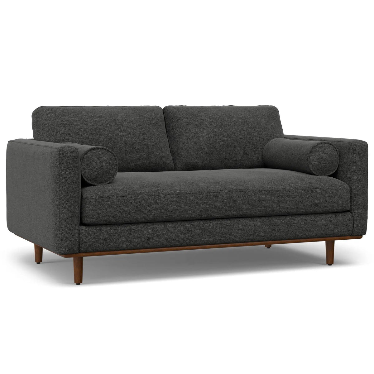 Morrison Upholstered Sofa | Recycled Blend Fabric | Single Bench Seat Cushion | 72 Inch Length