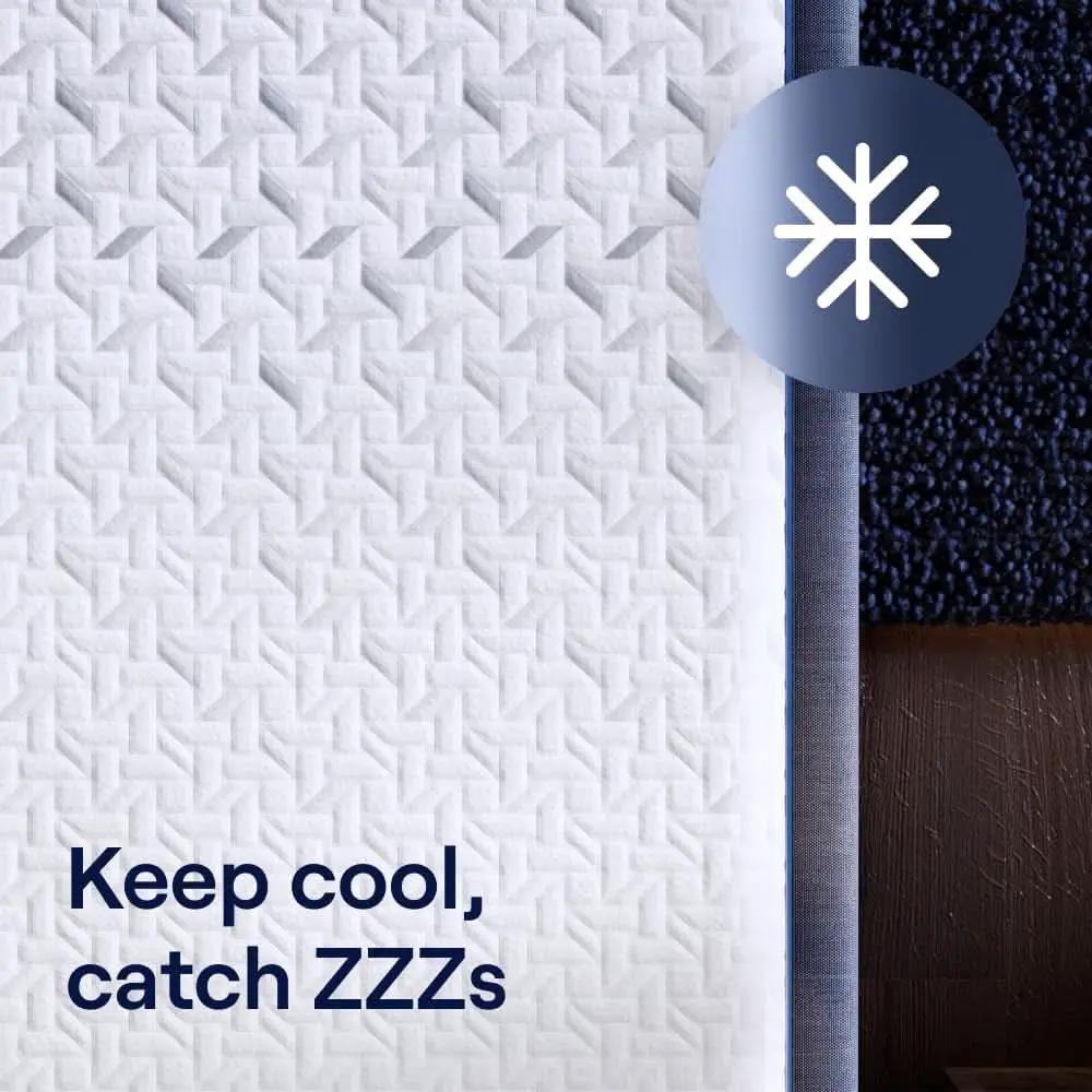 Twin TwelveInch Hybrid Mattress Memory Foam Innerspring from PriceLows™