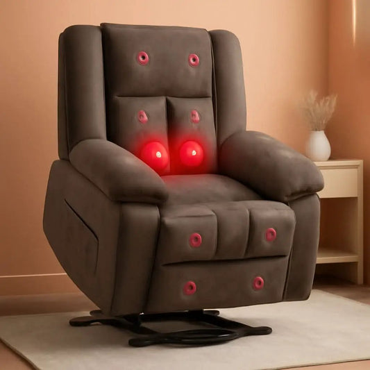 Electric Power Lift Recliner Chair With Massage And Heat from PriceLows™