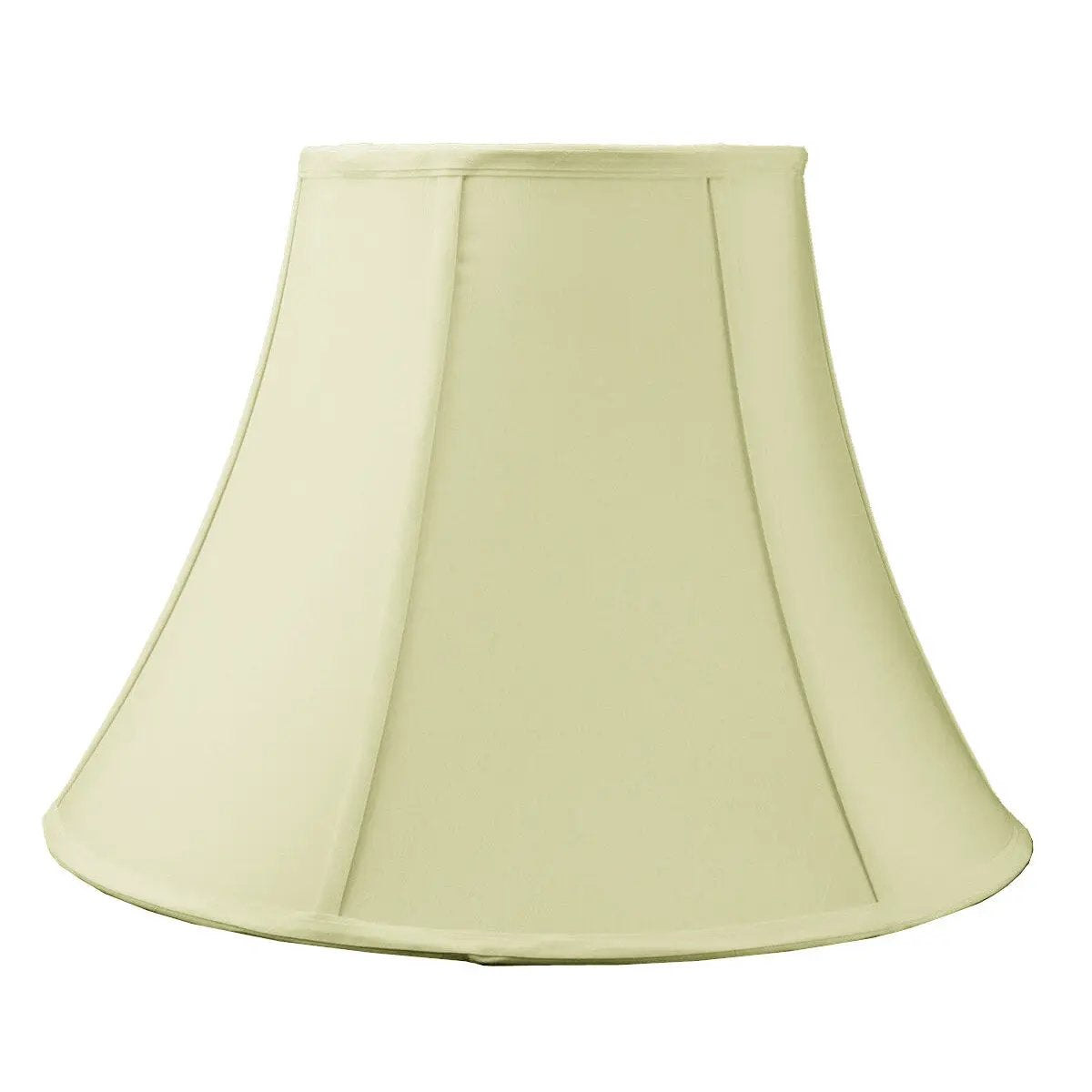 Lampshade | Eggshell Shantung Fabric Bell | 18W X 14H