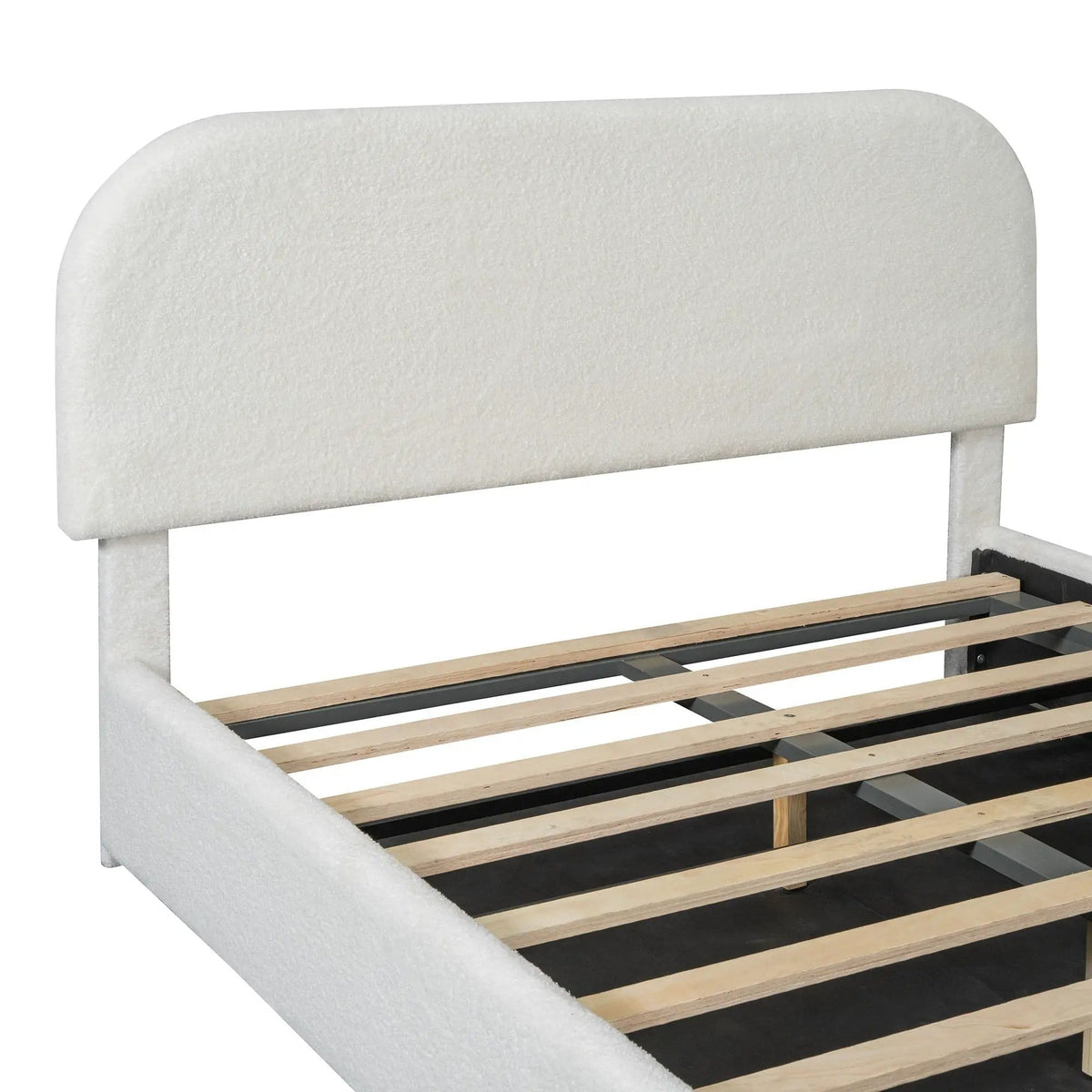 Upholstered Platform Bed With Hydraulic Storage System | 2 Pieces | Bedroom Furniture | Bedroom