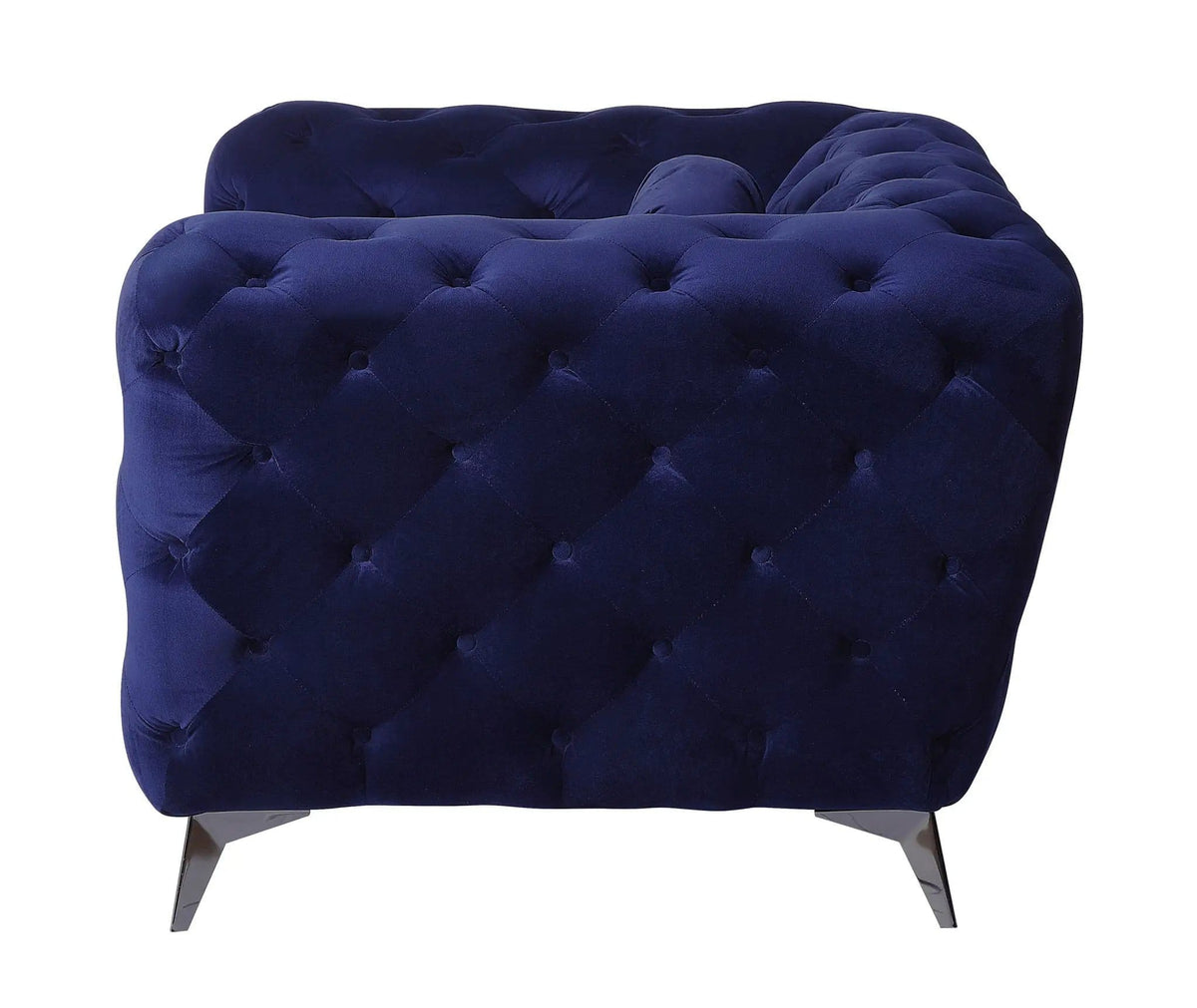 Atronia Chair, Elegant Design | 41 x 41 x 30 in | Fabric & Metal | Living Room