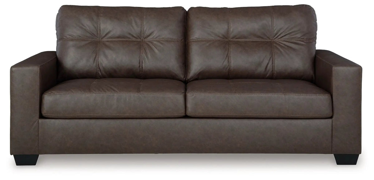 Barlin Mills Sofa | Faux Leather | Versatile Style | 85 Inch Length