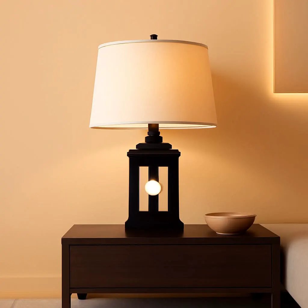 Retro Black Table Lamps Set With Touch Control And USB Ports from PriceLows™
