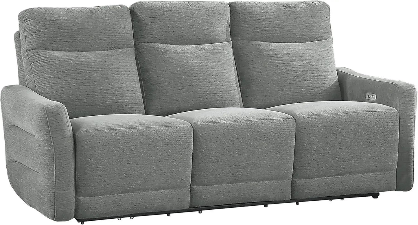 Rainwood Wallhugger Power Reclining 3 Piece Dove Gray from PriceLows™