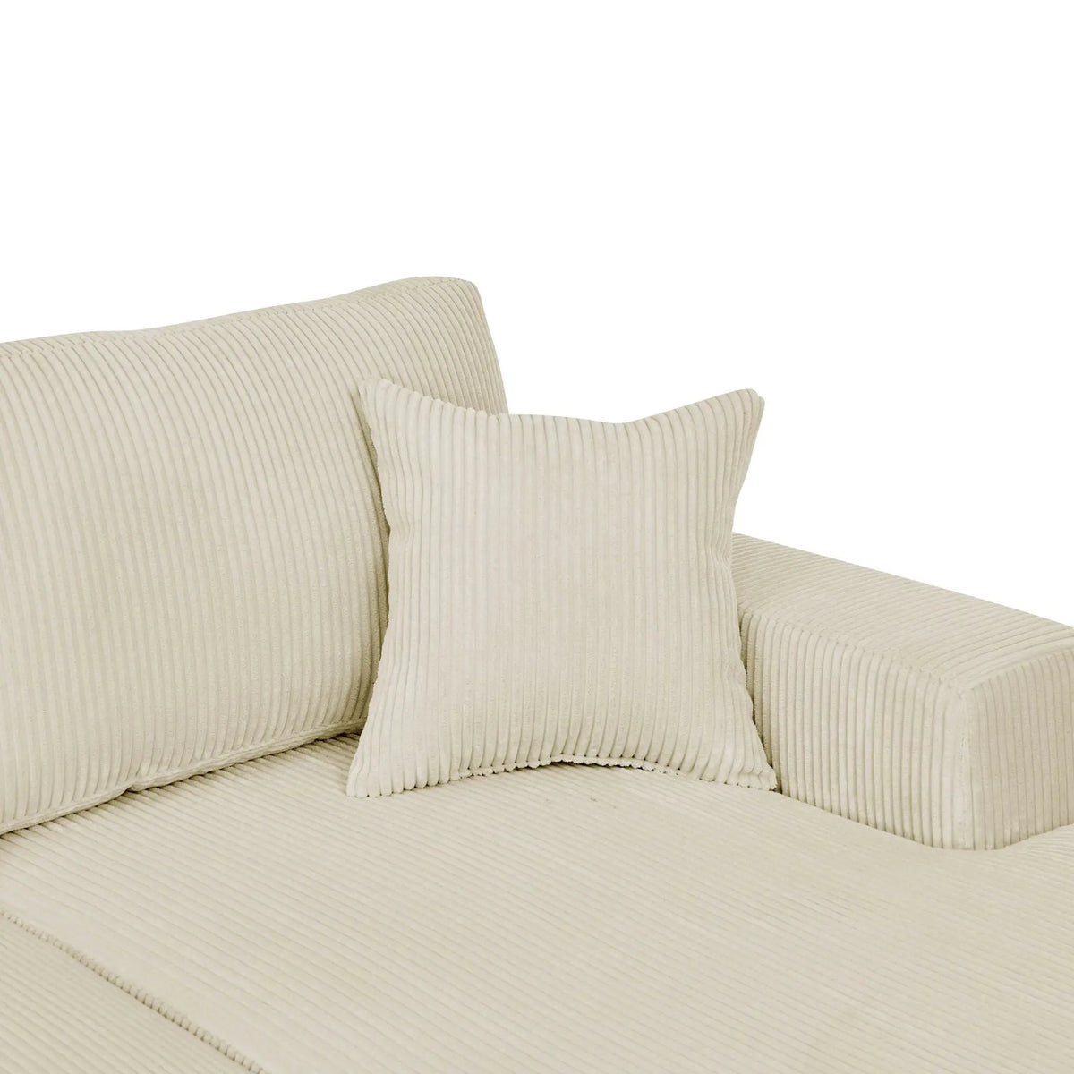 3 Piece Double Chaise Sectional Sofa | Seating For Four | Engineered Wood Frame | 120 Inch Width