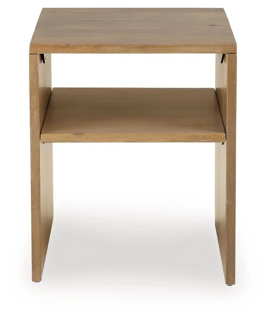 Ella Grove Rectangular Table | 2 Pieces | Mango Wood | Home
