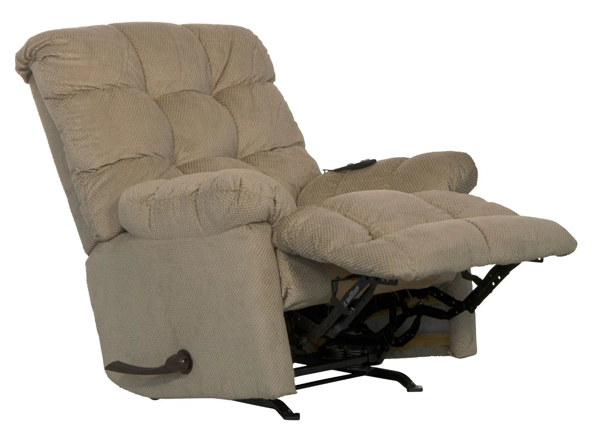 Nettles Chaise Rocker Reclining With Deluxe Heat/Massage Rocker Chair | 3 Pieces | Living Room Furniture | Living Room