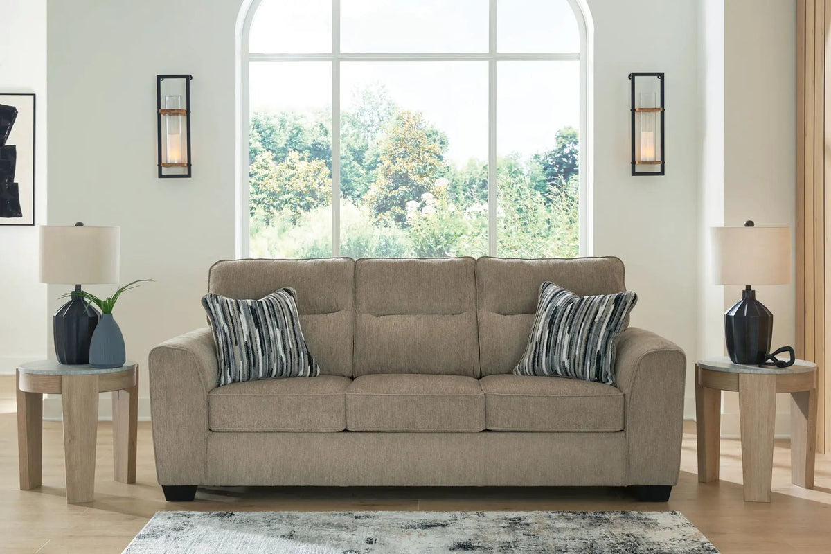 Olten Living Room Set | Contemporary Design | Neutral Upholstery | 2 Piece