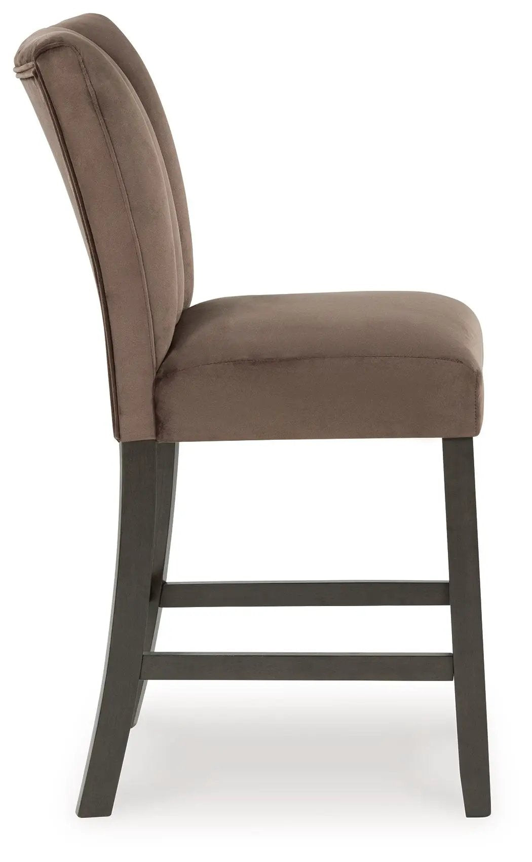 Jeshina Upholstered Barstool | Set Of 2 | Mocha | 25.38 Inch Seat Height