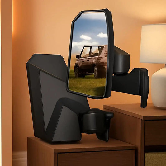 Defender Side Mirrors | Spring-Back Design | Compatible With All Defender Models | Doorless To Full-Door Conversions