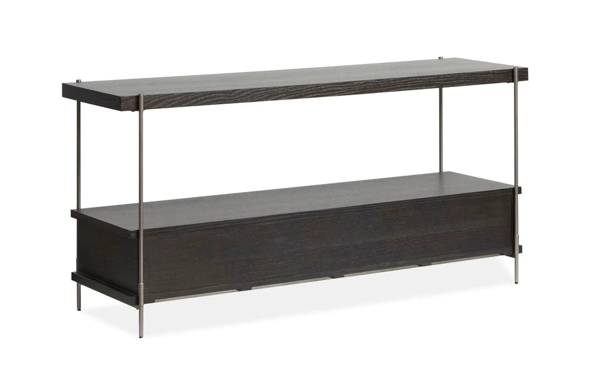 Spencer Table | 3 Pieces | Oak Veneer & Metal | Living Room