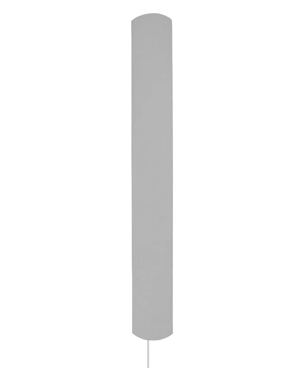 Solid Wood Wall Accent Light | Plug In Led | 24 Inch Height | Almond Finish