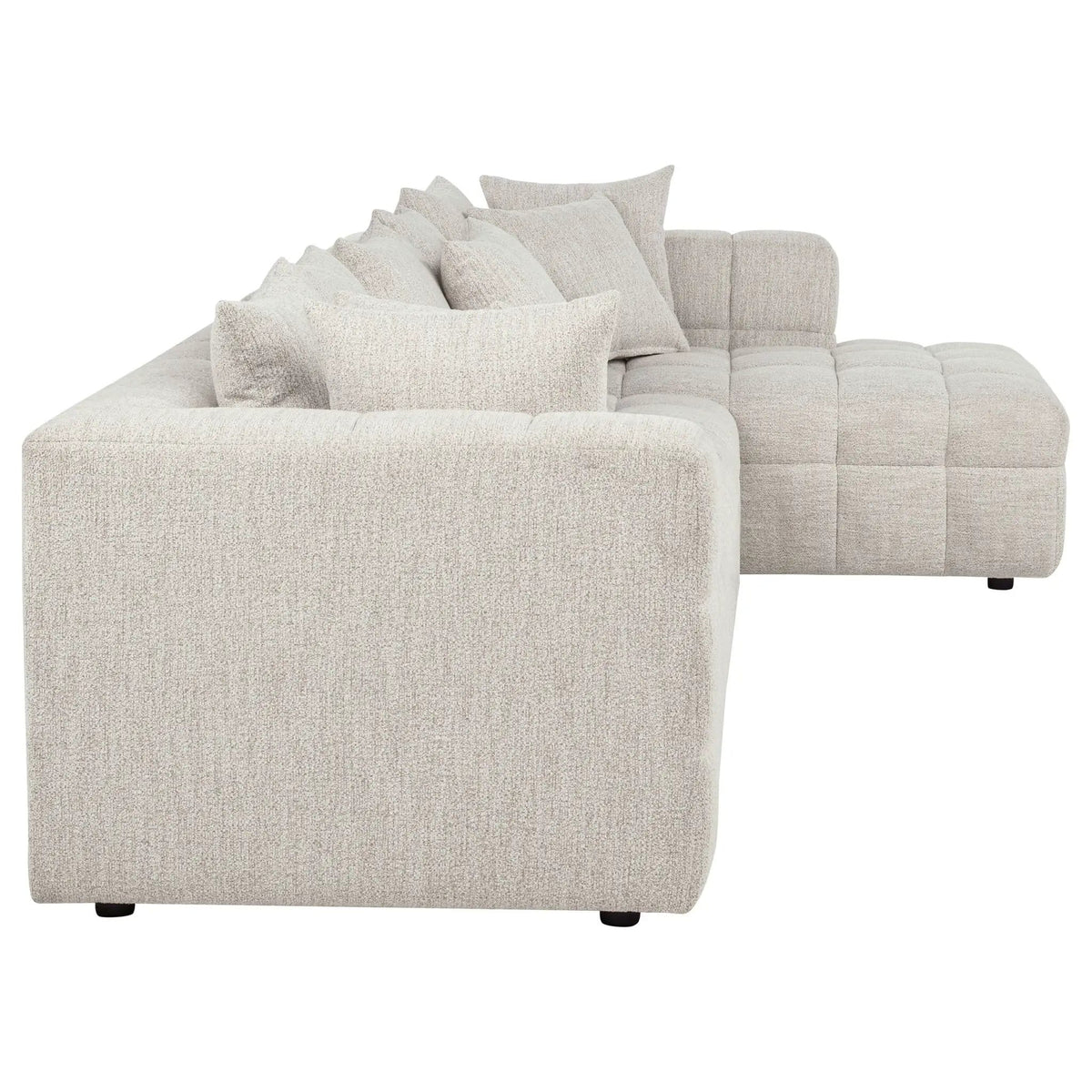 Amara 3-Piece Upholstered Sectional Sofa | 3-Piece Set | Polyester & Fabric | Living Room