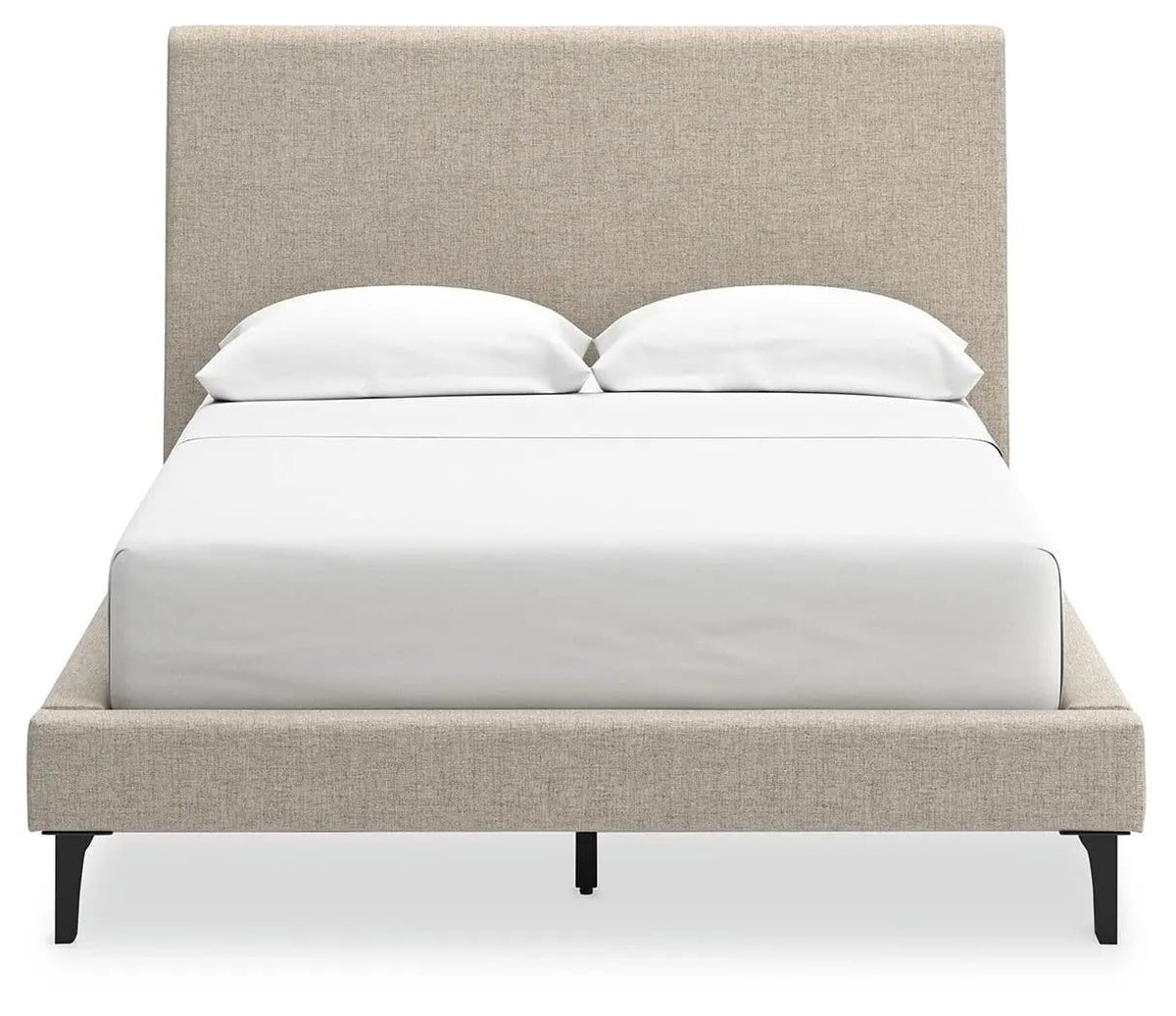 Cielden Upholstered Bed With Roll Slats | 4 Pieces | Fabric | Bedroom