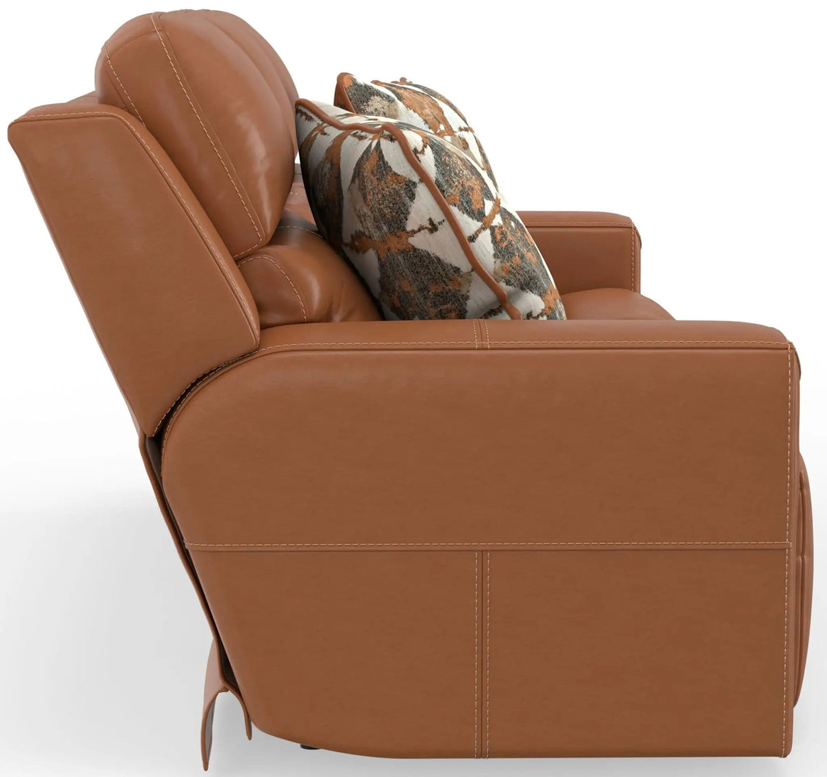 Arezzo Power Headrest Power Reclining Sofa With Zero Gravity/Extended Ottoman | 2 Pieces | Leather | Living Room