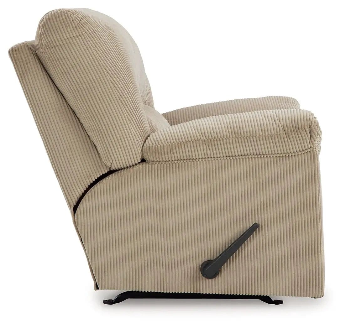 SimpleJoy Rocker Recliner Rocker Chair | 3 Pieces | Living Room Furniture | Living Room