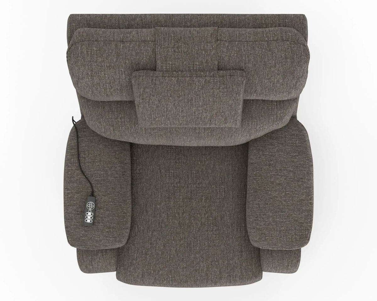 Snoozer Power Lift Power Headrest Lay Flat Recliner With CR3 Heat / Massage / Zero | 3 Pieces | Fabric | Living Room