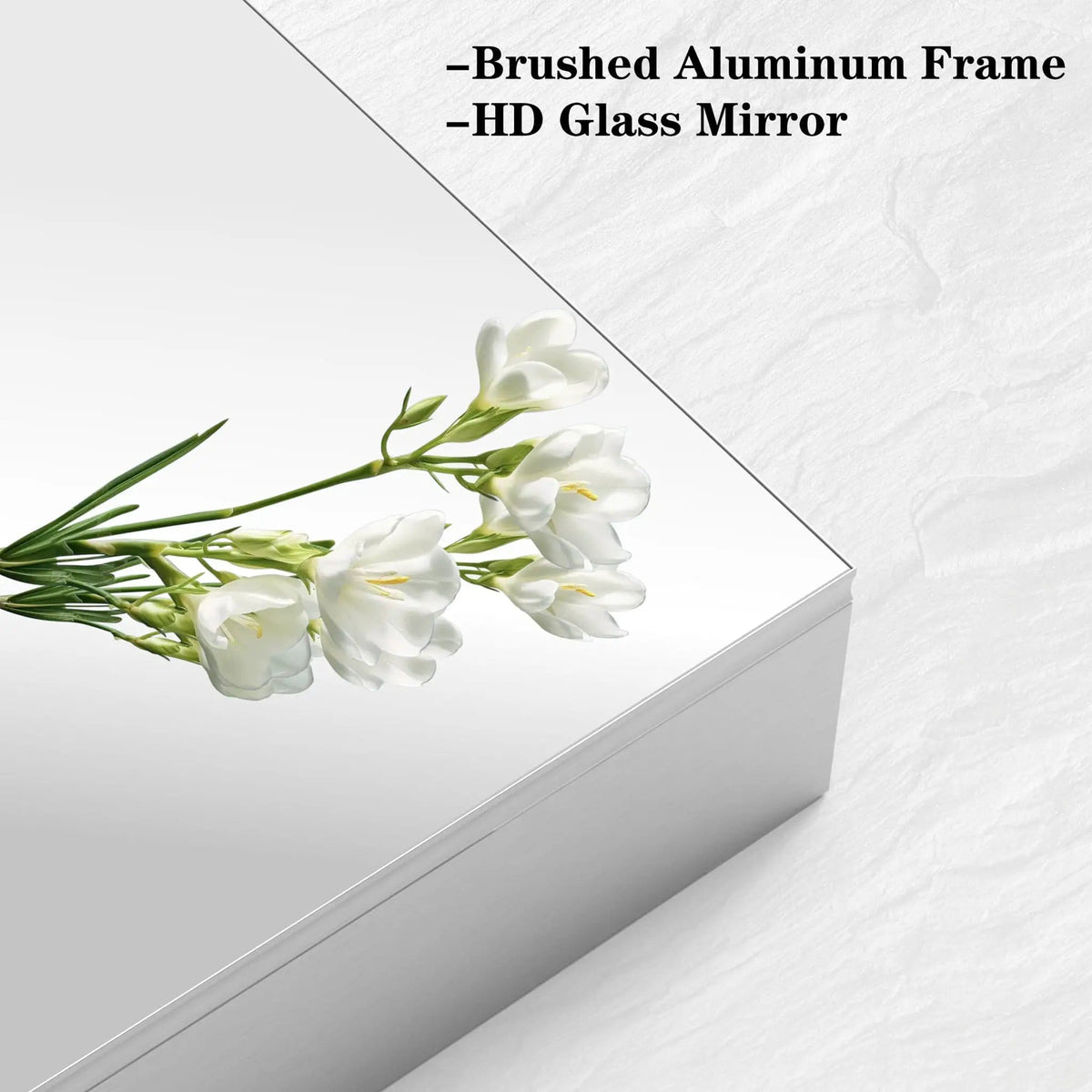 Medicine Cabinet, Wall Mounted Bathroom Mirror With Storage, Adjustable Shelves - | 24 x 16 x 4.8 in | Bathroom Furniture | Silver
