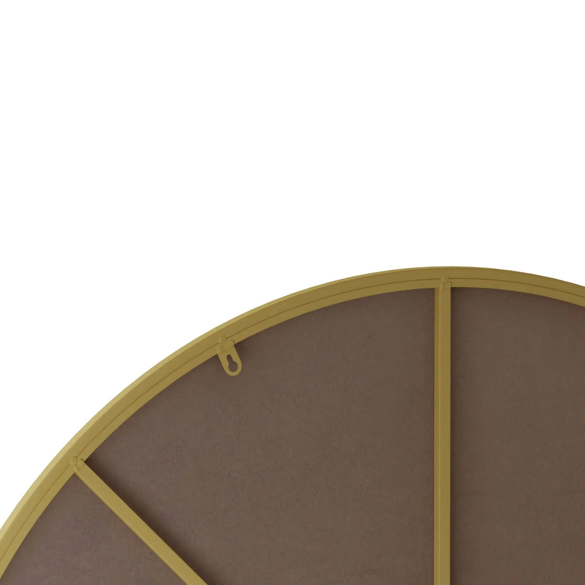 Round Wall Mirror | Metal Framed Circular Design | 48 Inch Diameter | Vanity And Dressing Use
