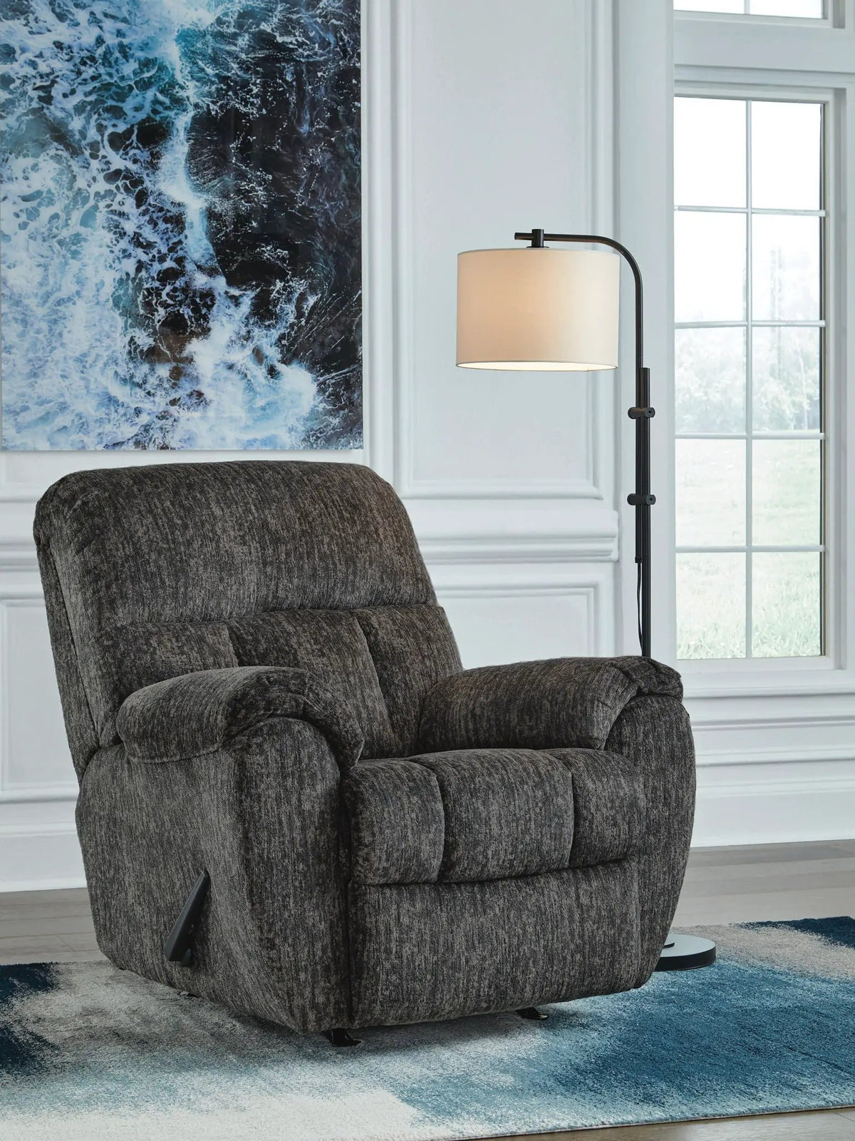 Stayfish Rocker Recliner | Plush Cushions | Pillow Top Armrests | 38 Inch Length