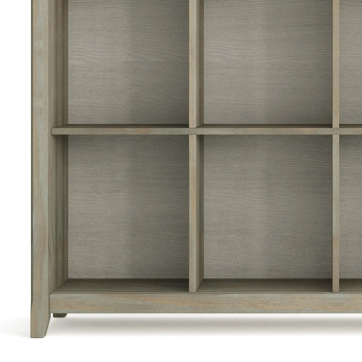 Acadian Cube Storage | Handcrafted Solid Wood | Twelve Large Cubbies | 57 Inch Width