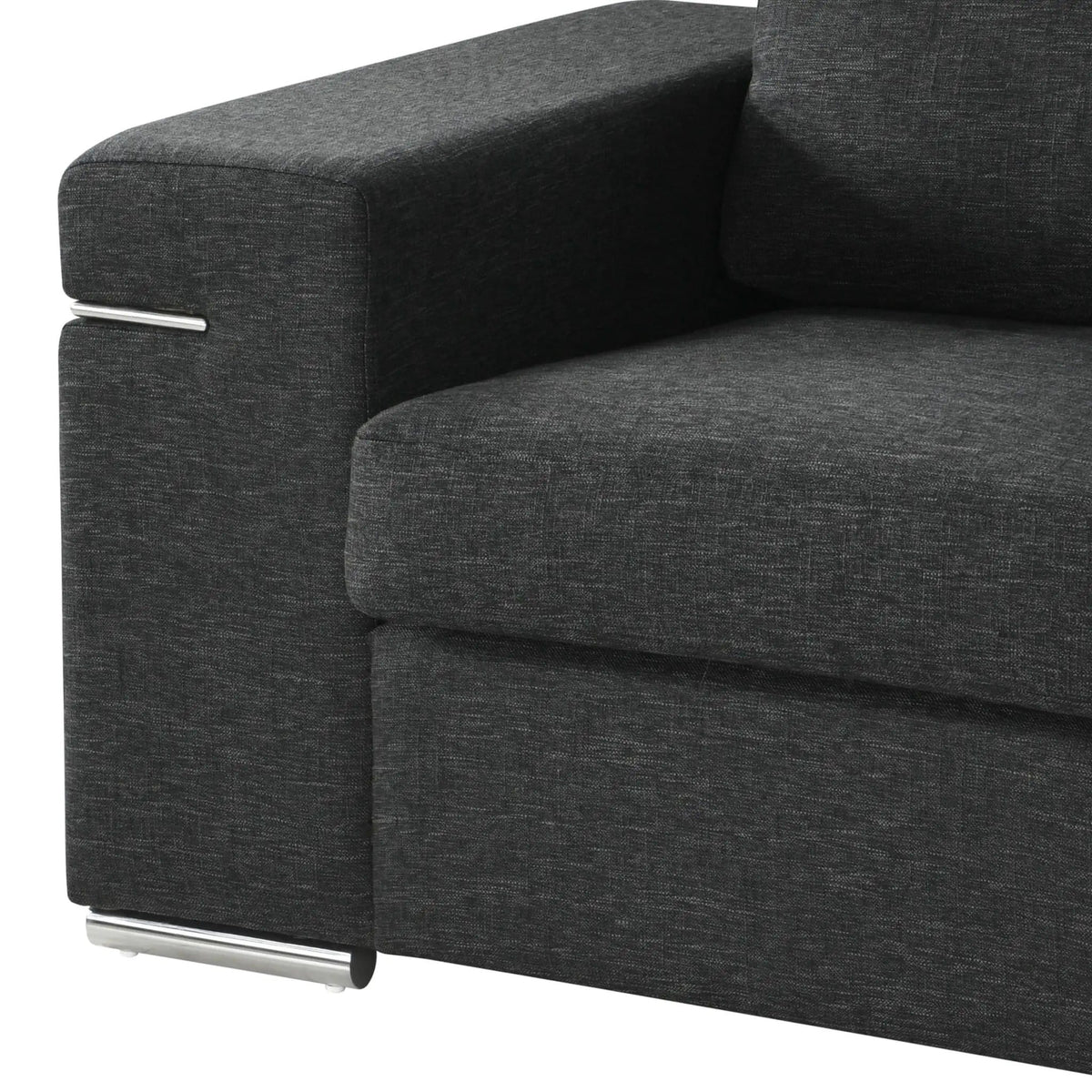 Gianna Fabric Arm Chair | 2 Pieces | Fabric & Metal | Living Room