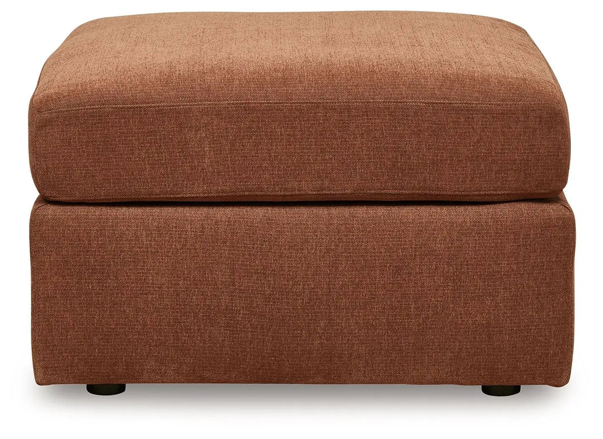 Modmax Oversized Ottoman | 32 Inch Square | Contemporary Style | Low-Maintenance Lounging