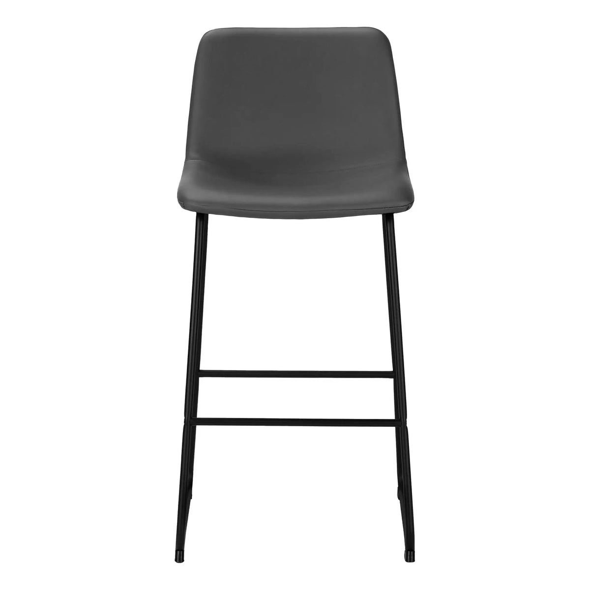 Bar Height Office Chair | Standing Desk Chair | Slim Metal Frame | Contemporary Design
