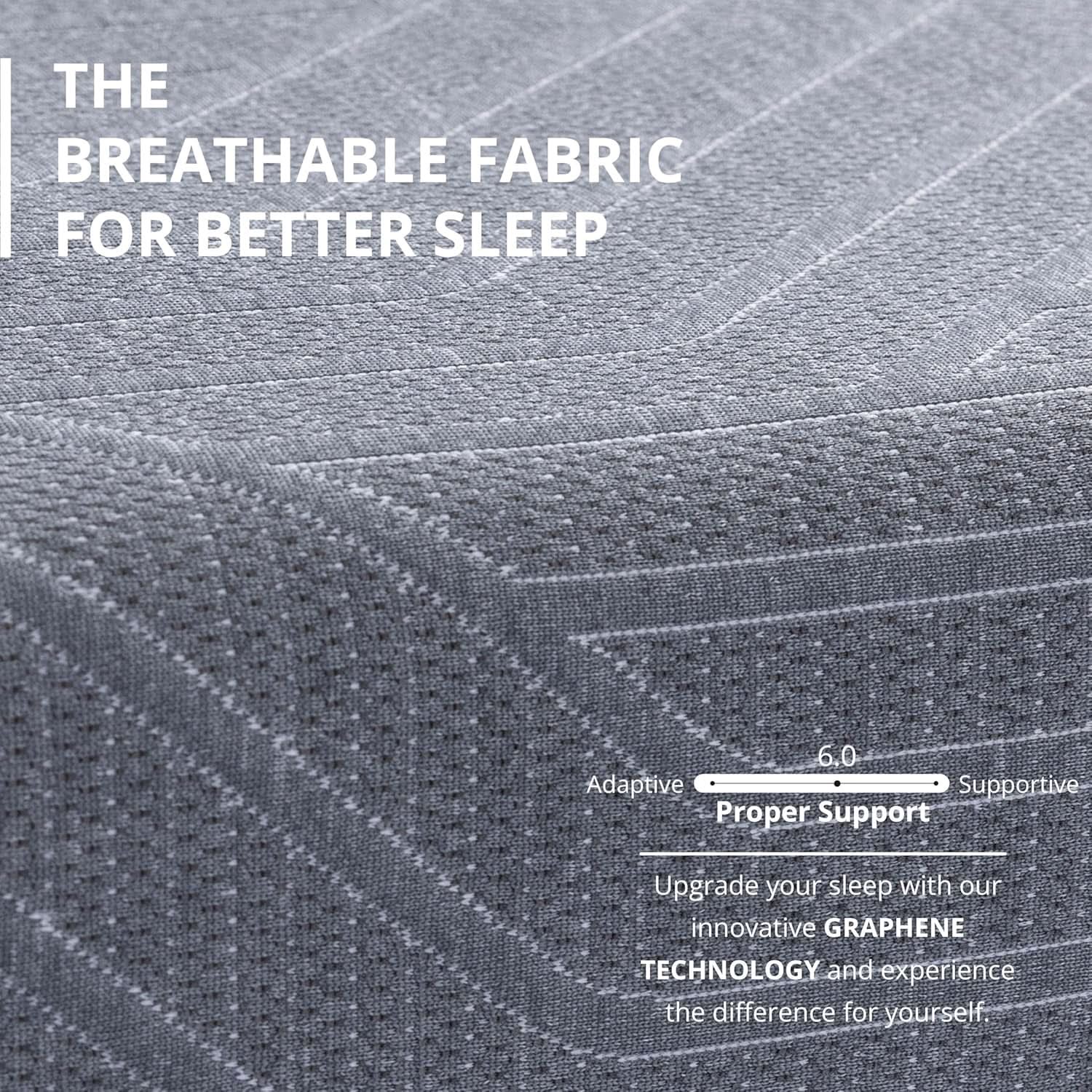 King Memory Foam Mattress Bed In A Box Cooling Gel Comfort from PriceLows™