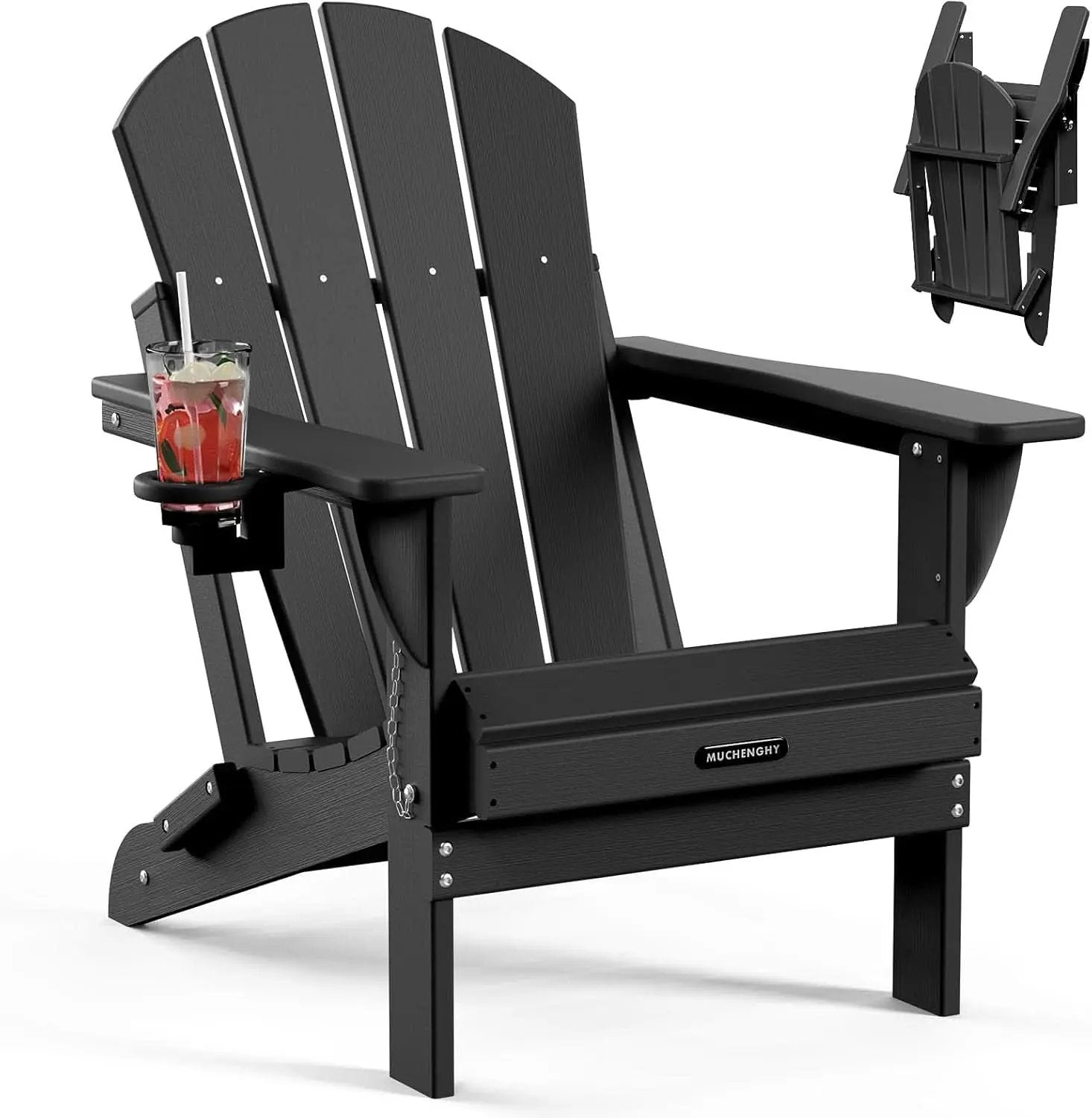 Folding Weather Resistant Adirondack Chairs for Outdoor Relaxation from PriceLows™