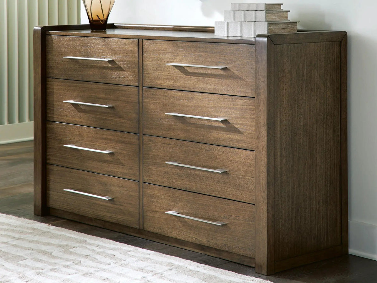 Dresser | Contemporary Design | Eucalyptus Wood | Gallery Rail Handles