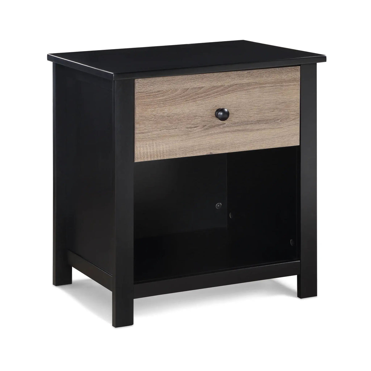Connelly Nightstand | Solid Wood Construction | Sleek Finish | Compact 22 Inch Width