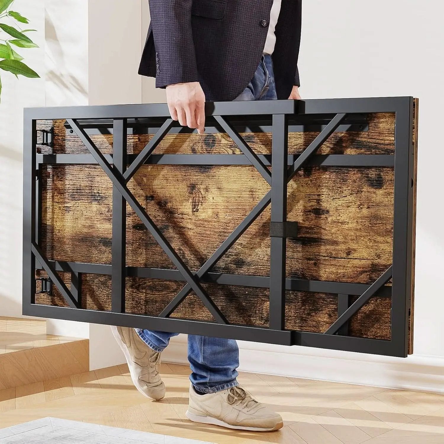 Foldable Desk For Home Office 40.6 Inch No Assembly from PriceLows™