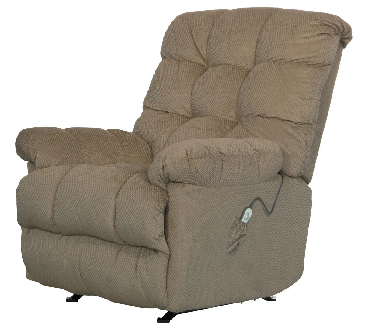 Nettles Chaise Rocker Reclining With Deluxe Heat/Massage Rocker Chair | 3 Pieces | Living Room Furniture | Living Room