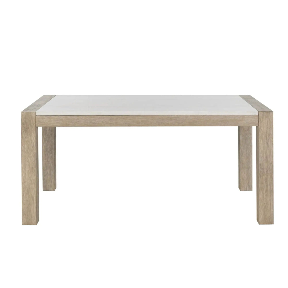 Dining Table And Chair Set | Real Marble | Beige Upholstery