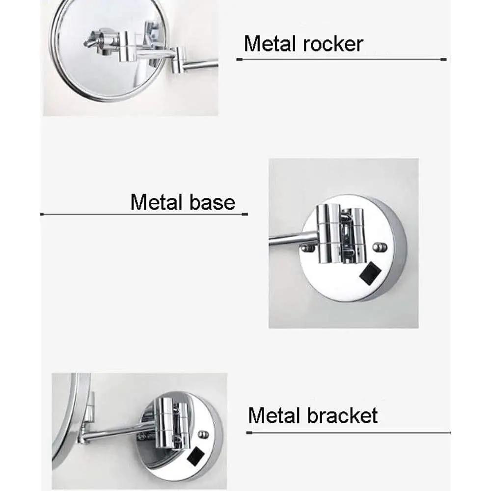 Wall Mounted LED Vanity Mirror With 180 Degree Rotation from PriceLows™
