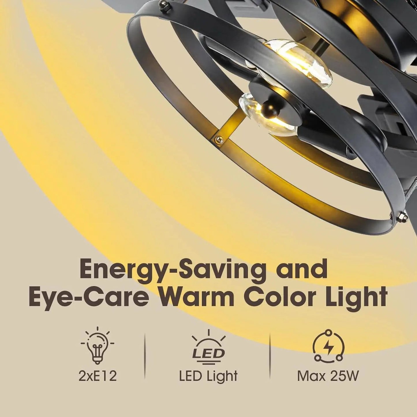 52 Inch Outdoor Ceiling Fan With Remote And Lights from PriceLows™