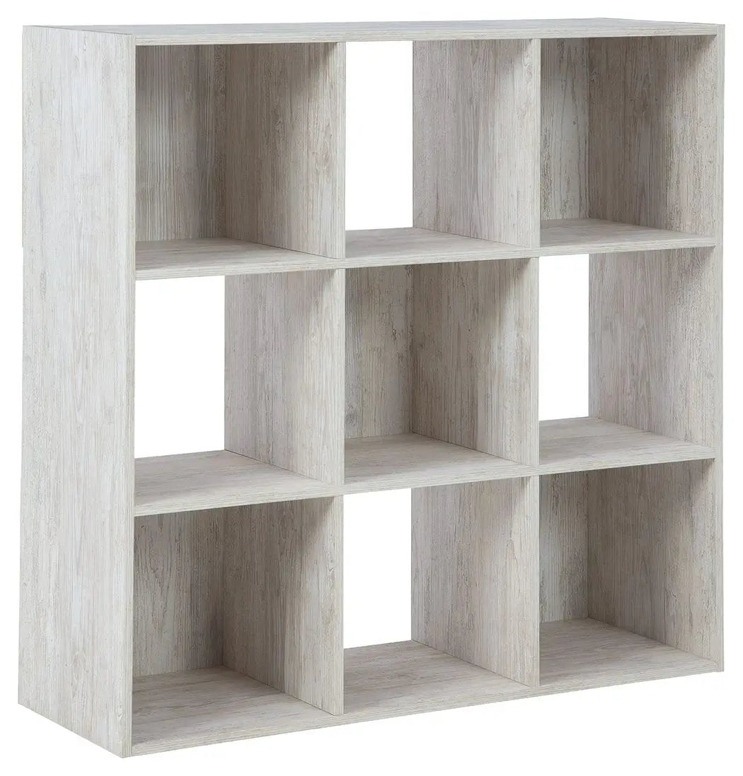 Paxberry Cube Organizer | Whitewashed Eight-Cube Design | Coastal Chic Style | Weatherworn Finish