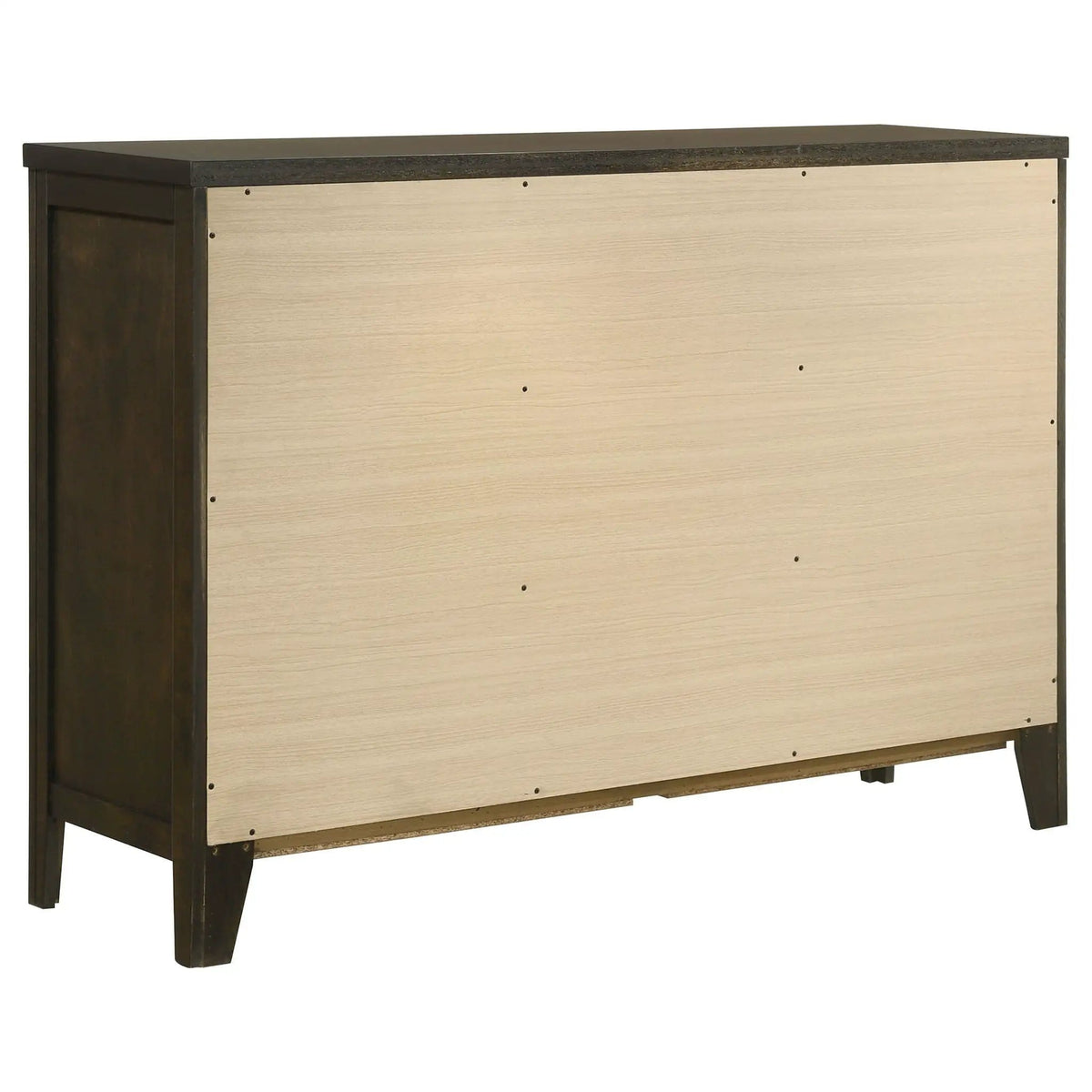 Wilkes 6-drawer Dresser Cabinet Dark Cocoa | 56.25 x 15.25 x 38.75 in | Metal | Bedroom