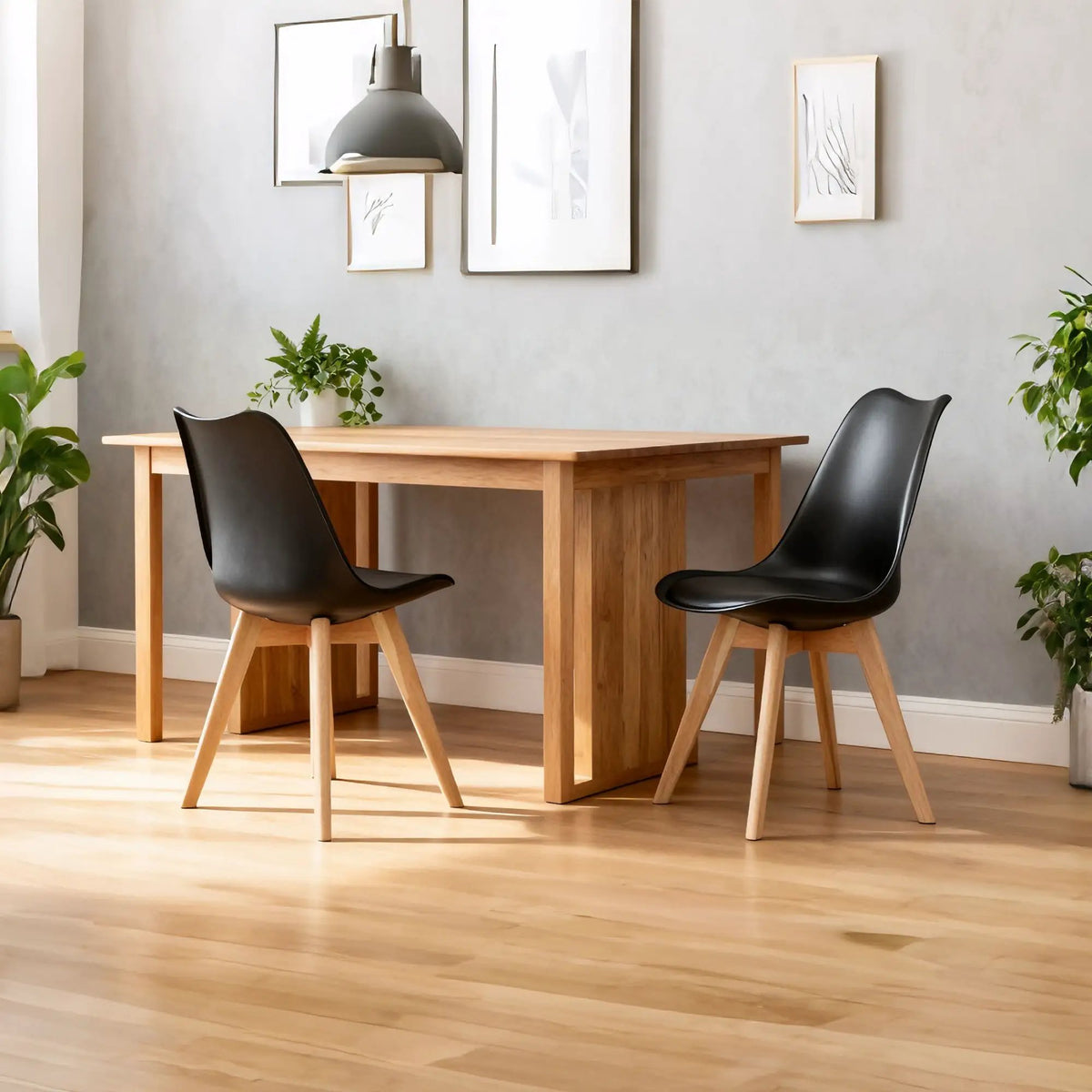 Medieval Dining Chairs | Set Of 4 | Reinforced Wooden Legs | Thickened Cushion