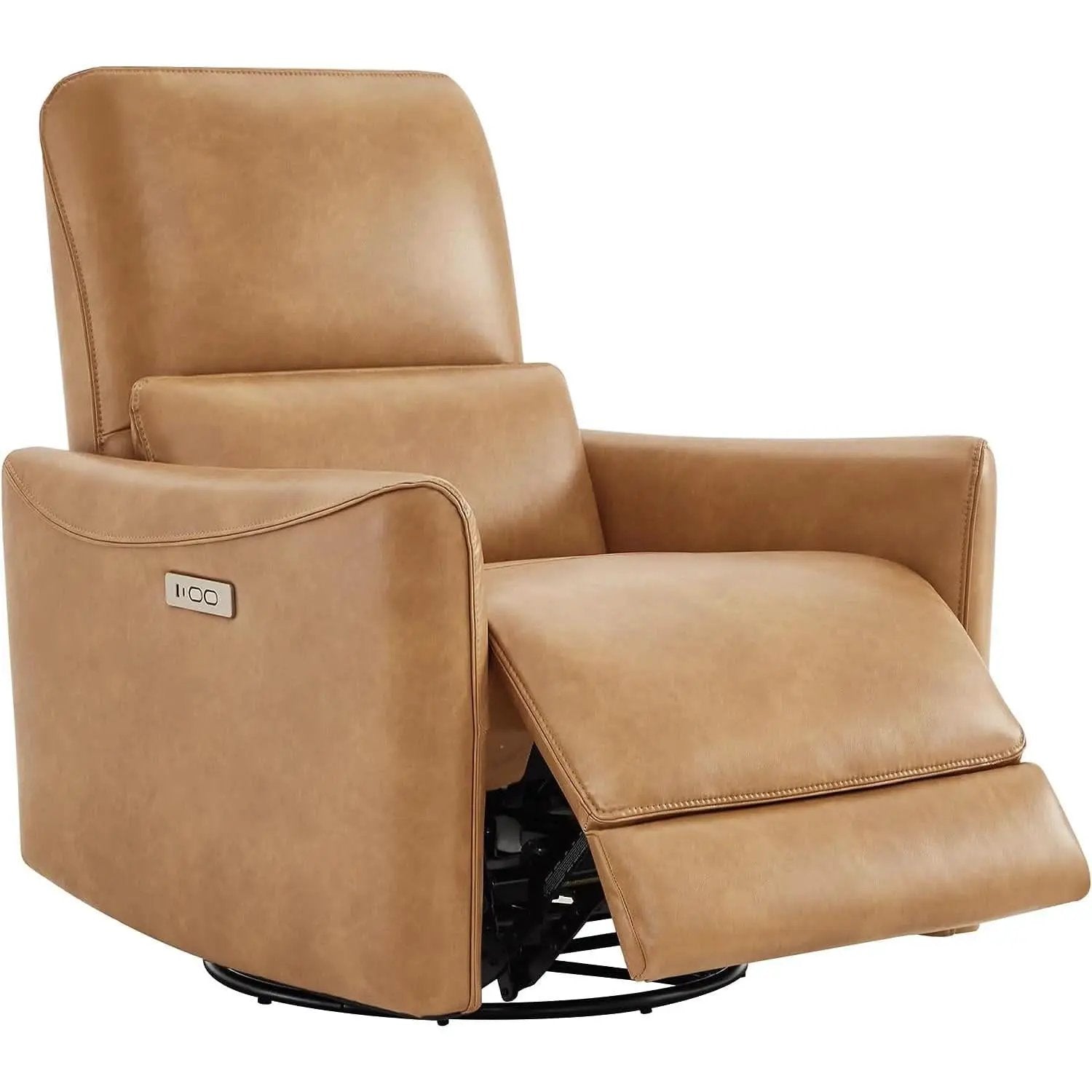 Power Recline Swivel Recliner With Lumbar Support For Living Room from PriceLows™